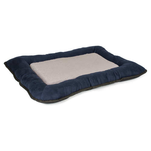 Duvo+ Hundekissen Bench Duotex Eco blau/grau, Größe: S