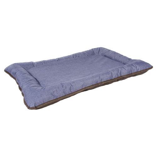 Duvo+ Hundekissen Eco Bench aus Oxford-Gewebe blau, Größe: XS