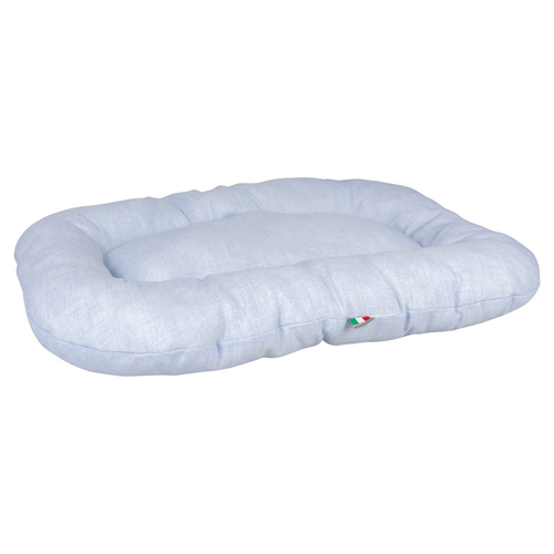 Duvo+ Hundekissen oval gesteppt mellow-blau, Größe: XXL Duvo+ Hundekissen oval gesteppt mellow-blau, Größe: XXL