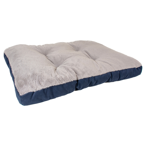 Duvo+ Hundematratze Duotex Eco rechteckig blau/grau, Größe: XL