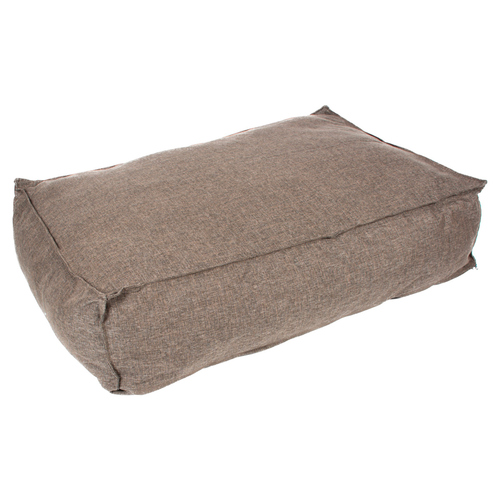 Duvo+ Hundematratze Textura Eco rechteckig dunkelbraun, Größe: XL