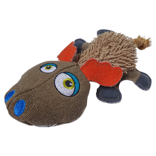 Duvo+ Hundespielzeug Canvas Nilpferd