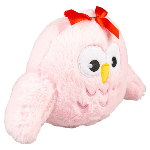 Duvo+ Hundespielzeug Eule Mädchen aus Plüsch rosa