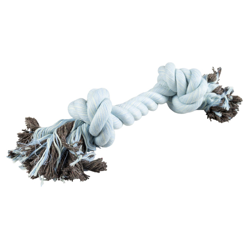 Duvo+ Hundespielzeug Flossy Seil mit 2 Knoten blau, Größe: XL