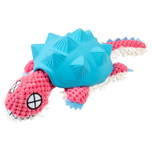 Duvo+ Hundespielzeug Gürteltier Plüsch/Latex blau/rosa Duvo+ Hundespielzeug Gürteltier Plüsch/Latex blau/rosa