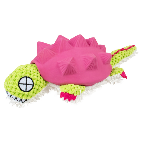 Duvo+ Hundespielzeug Gürteltier Plüsch/Latex violett/grün Duvo+ Hundespielzeug Gürteltier Plüsch/Latex violett/grün