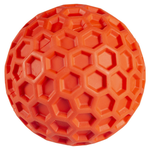 Duvo+ Hundespielzeug Hexagon-Ball Gummi orange Duvo+ Hundespielzeug Hexagon-Ball Gummi orange