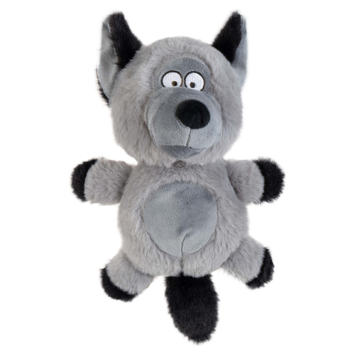 Duvo+ Hundespielzeug Plüsch Wildlife knisternder Kojote grau Duvo+ Hundespielzeug Plüsch Wildlife knisternder Kojote grau