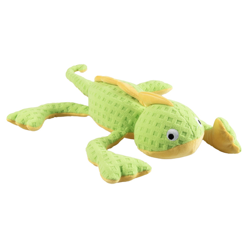 Duvo+ Hundespielzeug Salamander Crackle & Snuffle grün