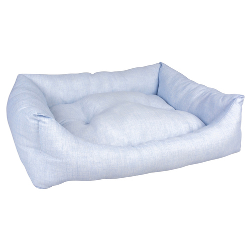Duvo+ Katzenbett rechteckig mellow-blau, Größe: M