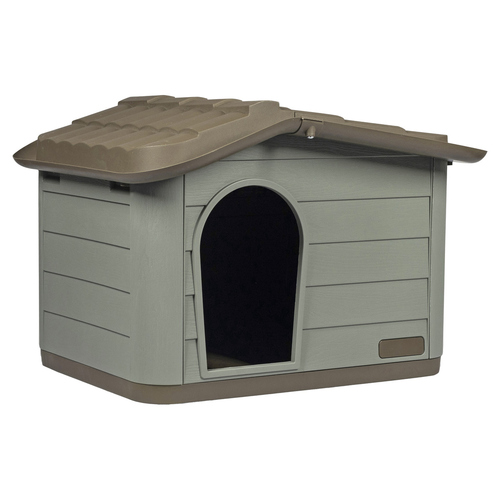 Duvo+ Katzenhütte Pepita Eco braun/grün