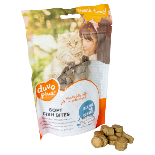 Duvo+ Katzensnack Crunchy Fish Bites 50 g