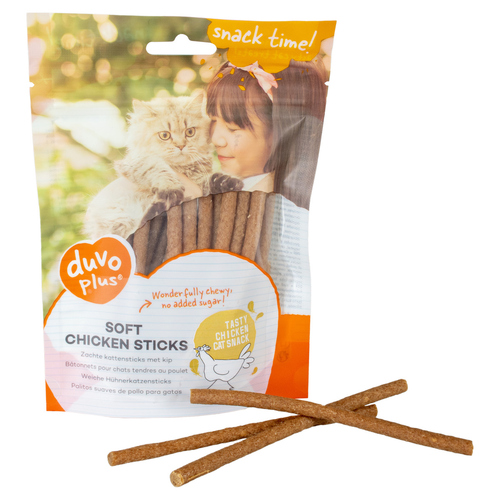 Duvo+ Katzensnack Soft Chicken Sticks 50 g