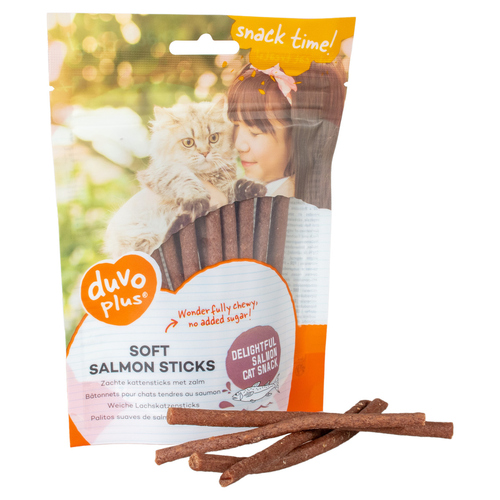 Duvo+ Katzensnack Soft Salmon Sticks 50 g