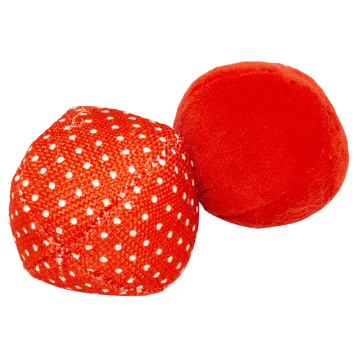 Duvo+ Katzenspielzeug Bälle rot