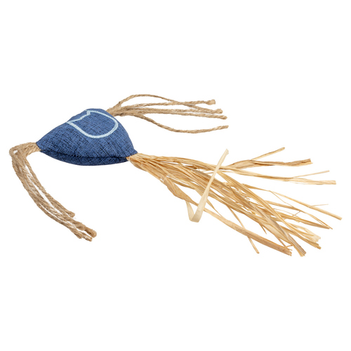 Duvo+ Katzenspielzeug Eco Navy Dreieck & Katzenminze Duvo+ Katzenspielzeug Eco Navy Dreieck & Katzenminze