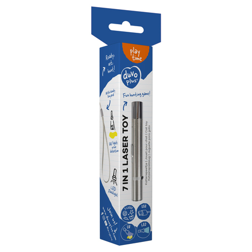 Duvo+ Katzenspielzeug Laser silber