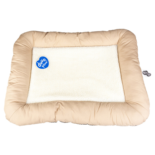 Duvo+ Kissen Schafsfell beige für Katzen, Maße: 60 x 45 cm