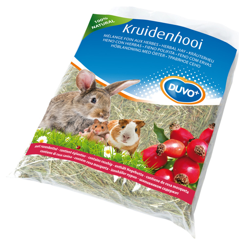 Duvo+ Kräuter-Heu Hagebutten 500 g