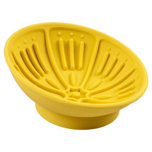 Duvo+ Lecknapf Kiwi gelb für Hunde