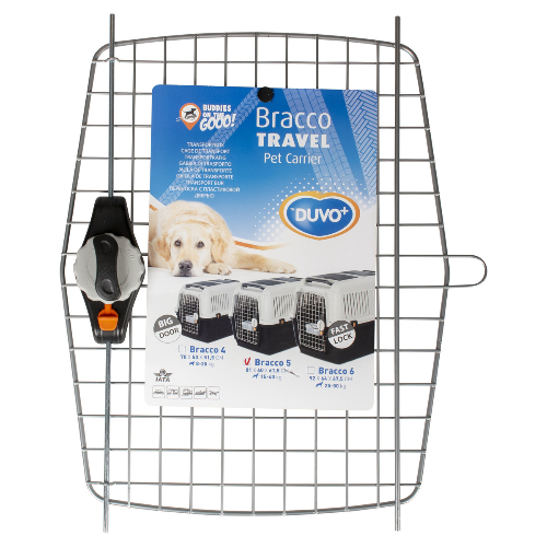 Duvo+ Metalltür für Bracco Travel silber, Maße: 23 x 32 x 2,5 cm