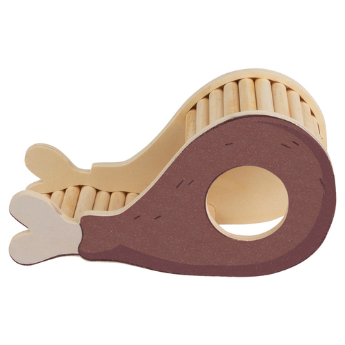 Duvo+ Nager Spielhaus Drumstick, Holz