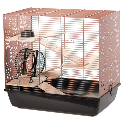 Duvo+ Nagerkäfig Copper Lex schwarz/kupfer Duvo+ Nagerkäfig Copper Lex schwarz/kupfer