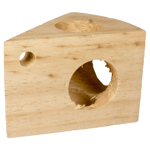 Duvo+ Nagerspielzeug Käse in Holz