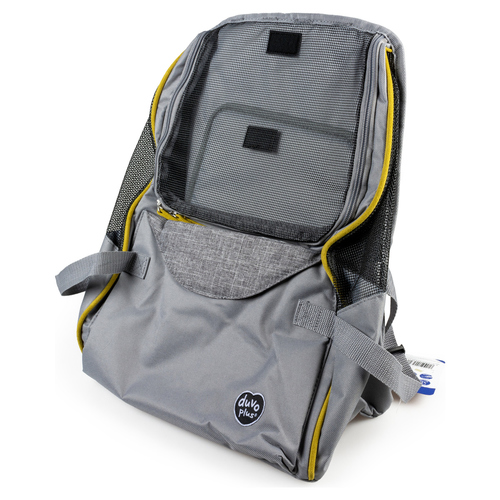 Duvo+ Paris Backpack grau für Hunde