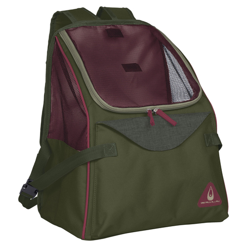 Duvo+ Rucksack Paris grün für Hunde