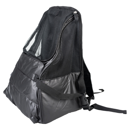 Duvo+ Rucksack Paris schwarz für Hunde