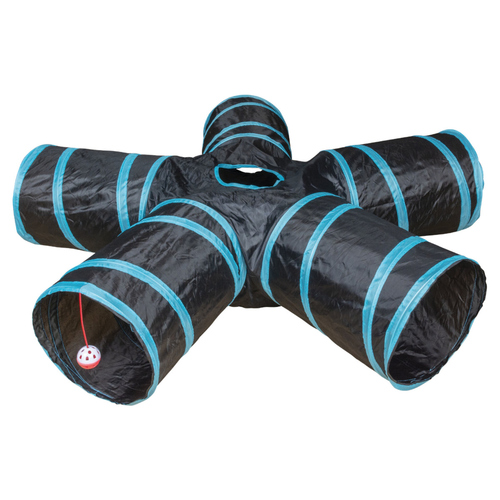 Duvo+ Spieltunnel Star blau/schwarz Duvo+ Spieltunnel Star blau/schwarz