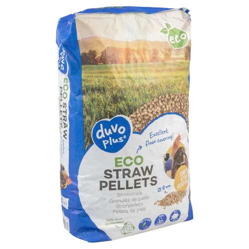 Duvo+ Strohpellets für Vögel 8 kg / 20 l