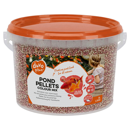 Duvo+ Teichpellets Farbmischung, Inhalt: 10 Liter Duvo+ Teichpellets Farbmischung, Inhalt: 10 Liter