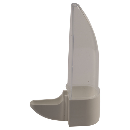 Duvo+ Tränke Bananenform Kunststoff weiß