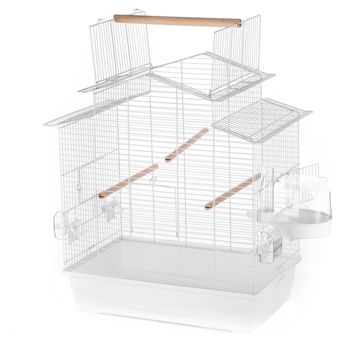 Duvo+ Vogelkäfig Iza 3 weiß