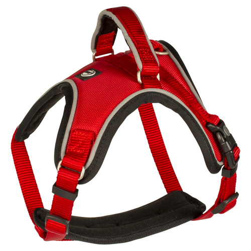 Duvo+ West Geschirr Nylon rot, Größe: S