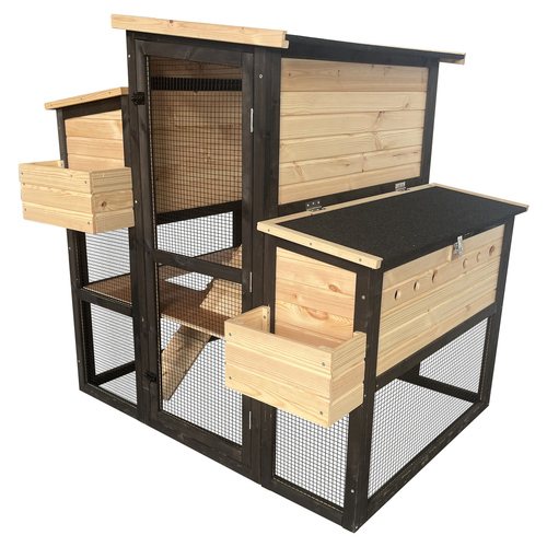 Duvo+ Woodland Design Hühnerstall Cackleberry Duvo+ Woodland Design Hühnerstall Cackleberry