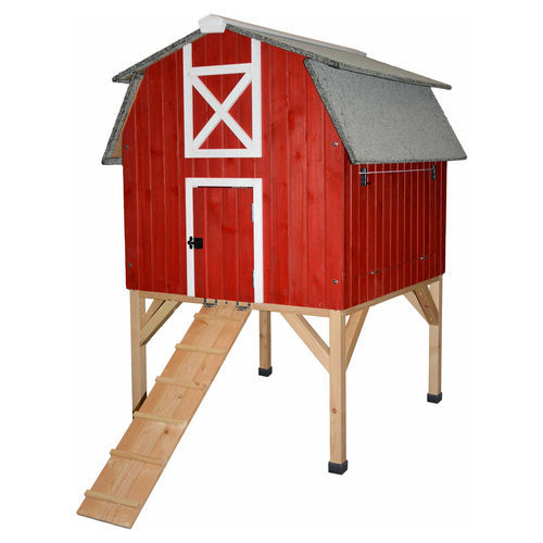 Duvo+ Woodland Design Hühnerstall Red Barn Duvo+ Woodland Design Hühnerstall Red Barn