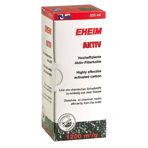 EHEIM Aktive Filterkohle mit hohem Wirkungsgrad Aktiv 250 ml