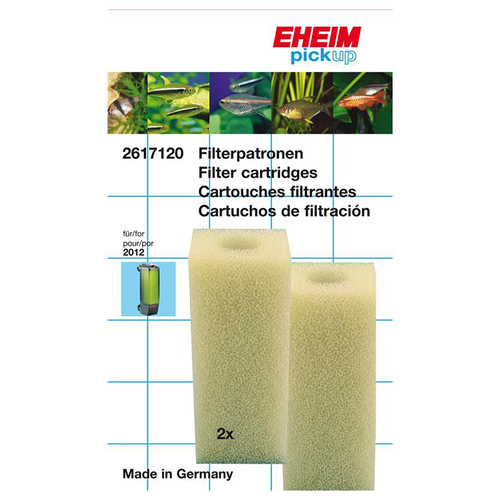 EHEIM Filterpatrone für Filter 2012 und pickup 200 - 2 Stück