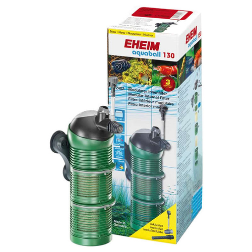 EHEIM Innenfilter 2402 aquaball 130 mit 2x Filterpatrone und Mediabox EHEIM Innenfilter 2402 aquaball 130 mit 2x Filterpatrone und Mediabox
