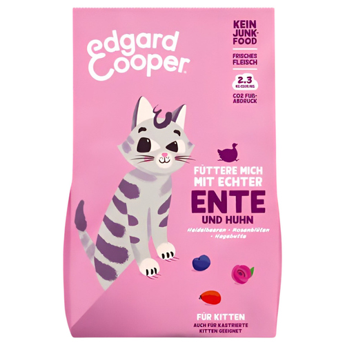 Edgard Cooper Kitten mit Ente und Huhn 325 g