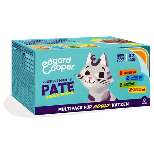 Edgard Cooper Multipack Paté Adult 8 x 85 g