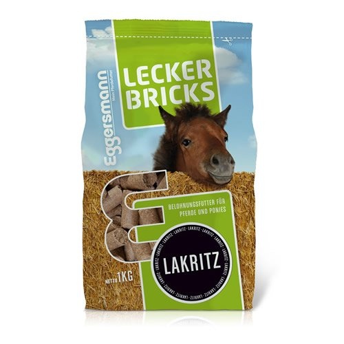 Eggersmann Lecker Bricks Lakritz 1 kg