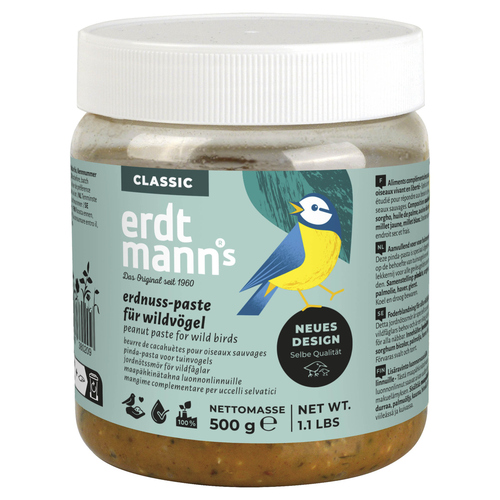 Erdtmanns Erdnuss-Paste 500 g im Glas