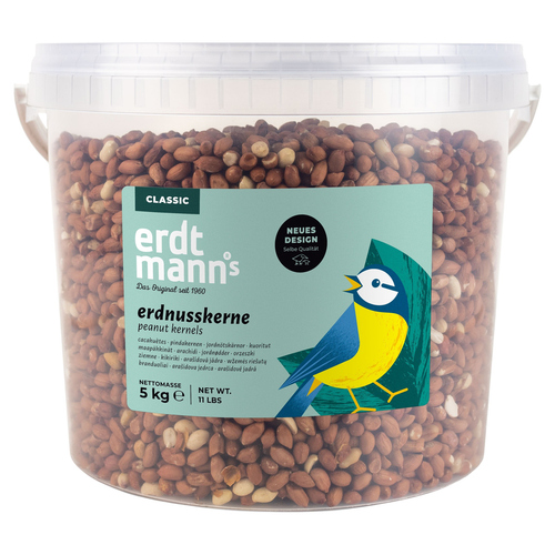 Erdtmanns Erdnusskerne 5 kg im Eimer