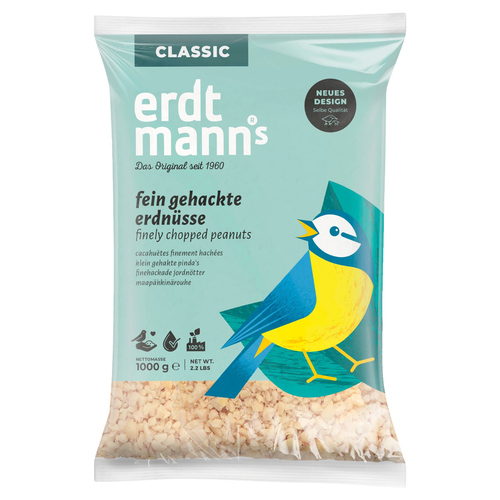 Erdtmanns Fein gehackte Erdnüsse 1 kg