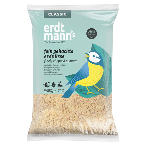 Erdtmanns Fein gehackte Erdnüsse 2,5 kg