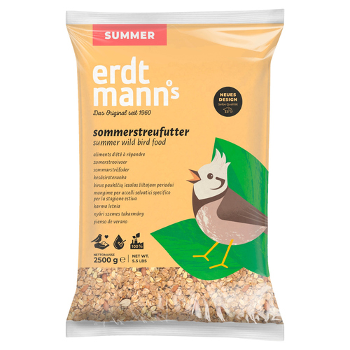 Erdtmanns Sommerstreufutter 2,5 kg im Flachbeutel